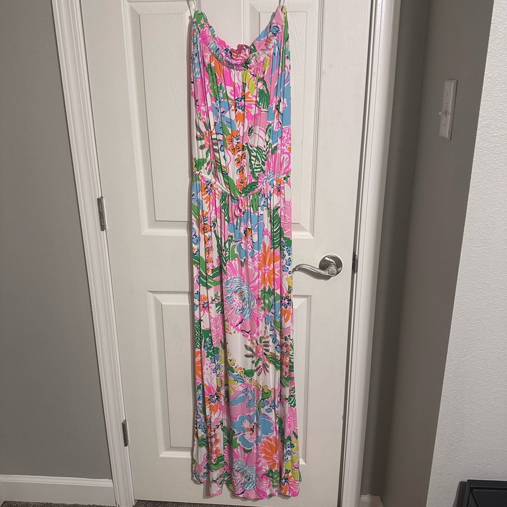 Lilly Pulitzer for Target Strapless Floral Dress